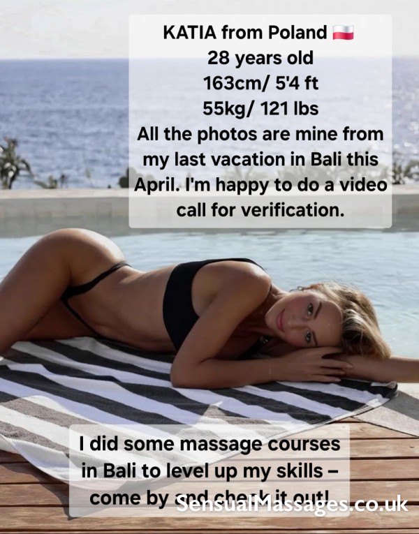 Katia Independent Polish Masseuse. Erotic Nude Body To Body Massage With Hand Relief Available In Mayfair Until 20th Of May